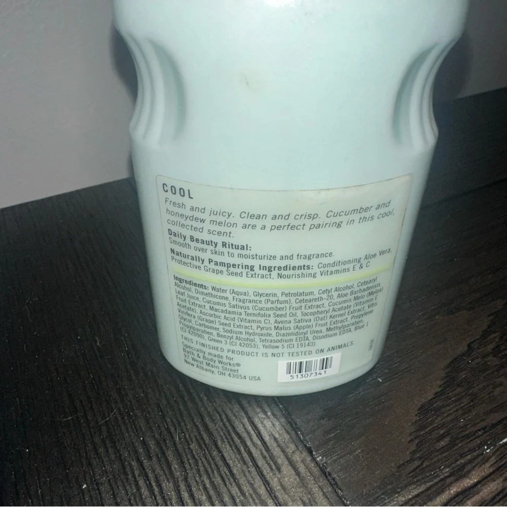 Bath & Body Works Pleasures Cucumber Melon Body Lotion, 8 fl oz, BRAND NEW‎